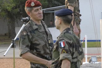Côte d'Ivoire : Changement à  la tête de Licorne, le colonel Giraud succède au colonel Mabin
